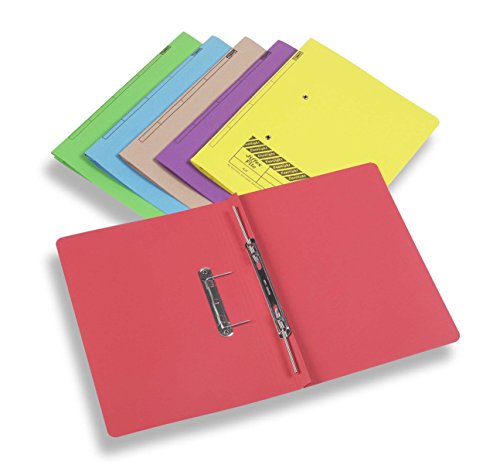 Rexel Jiffex Foolscap Transfer File - Yellow (Pack of 50)