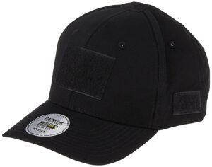 rapdom mens padded baseball-caps, black