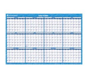 at-a-glance recycled horizontal erasable wall planner, large wall, blue, 2013 (pm200-28)