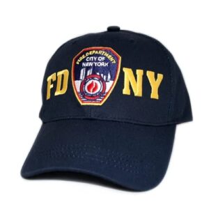 fdny baseball cap hat officially licensed by the new york city fire department