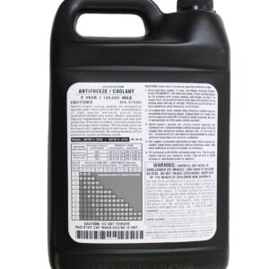 Genuine Mopar Parts 68048953AC Antifreeze/Coolant - 1 Gallon Bottle