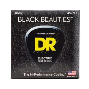 DR Black Beauties Bass 5 Strings 45-130