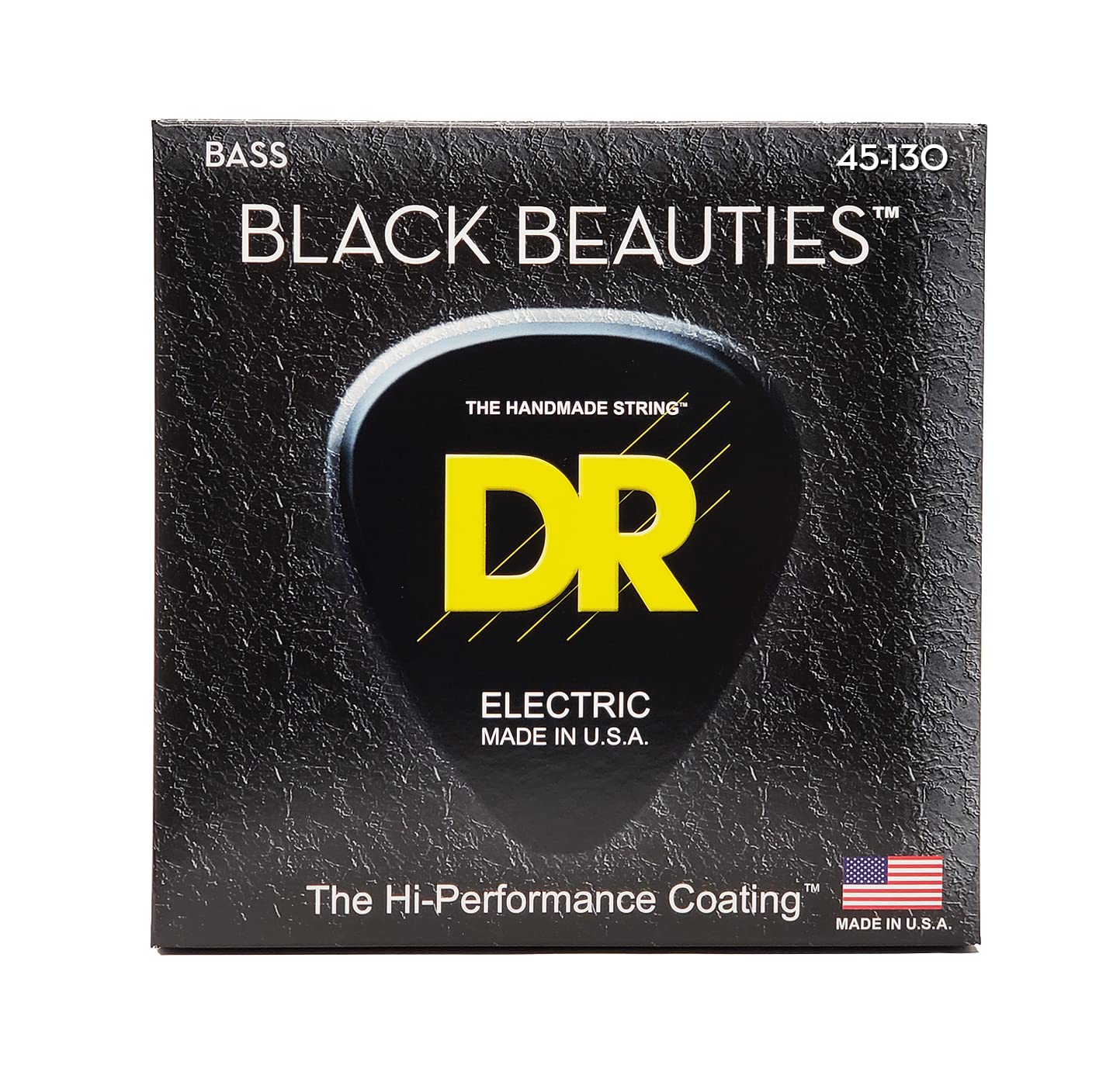 DR Black Beauties Bass 5 Strings 45-130