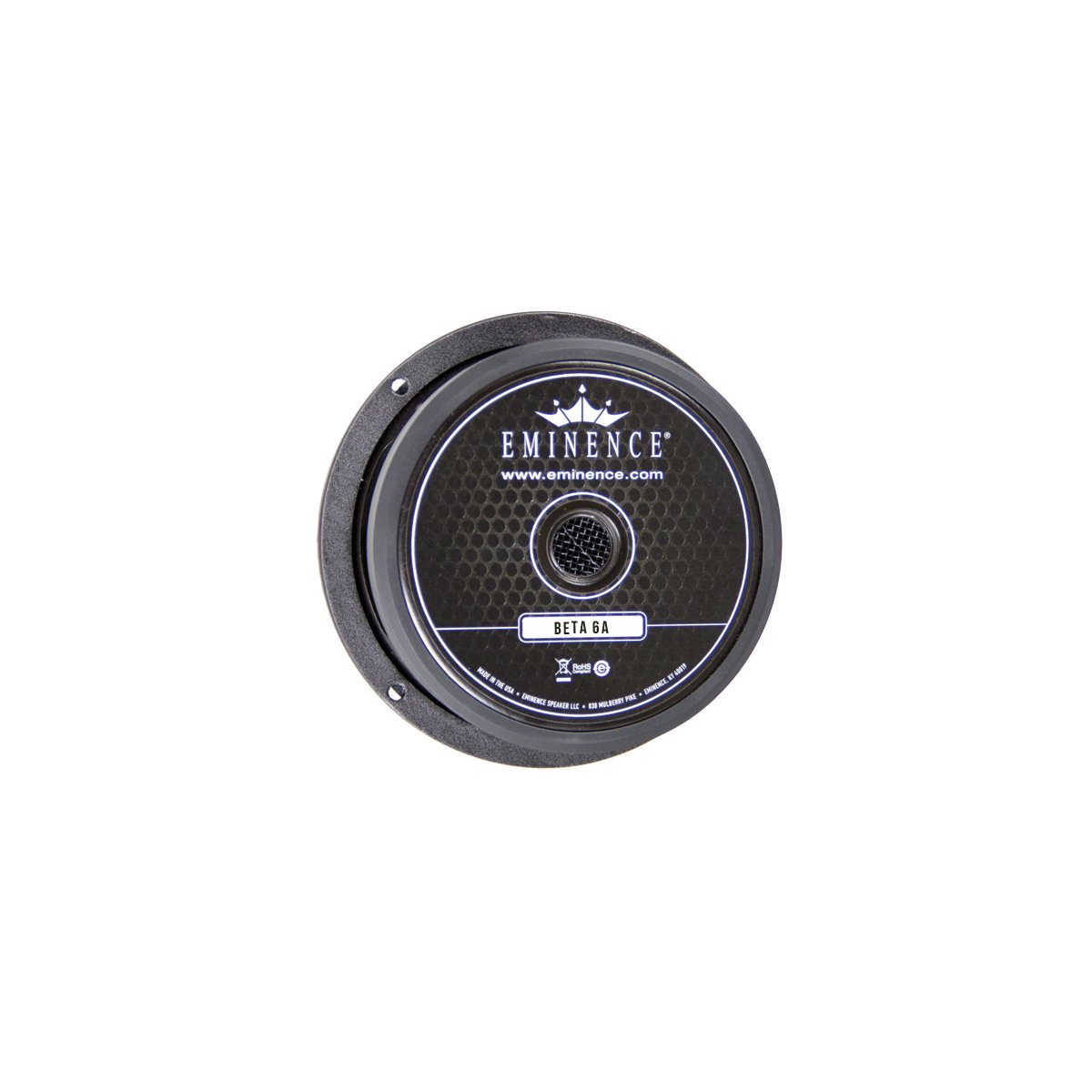 Eminence American Standard Series Beta-6A 6" Mid/Bass Pro Audio Speaker, 175 Watts at 8 Ohms