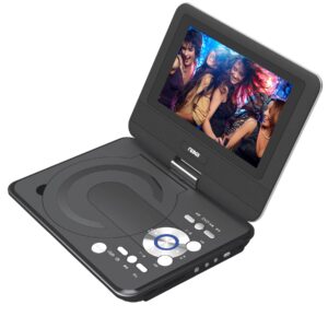 NAXA Electronics NPD-952 9-Inch TFT LCD Swivel Screen Portable DVD Player with USB/SD/MMC Inputs