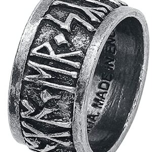 Alchemy Metal Wear Halloween Party Fashion Jewelry Runeband Ring Size Y/12