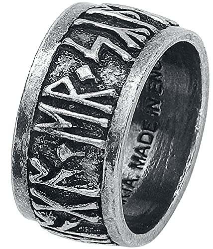 Alchemy Metal Wear Halloween Party Fashion Jewelry Runeband Ring Size Y/12