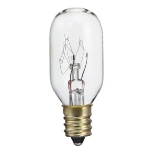 Philips 416123 Clear Appliance 15-Watt T7 Candelabra Base Light Bulb