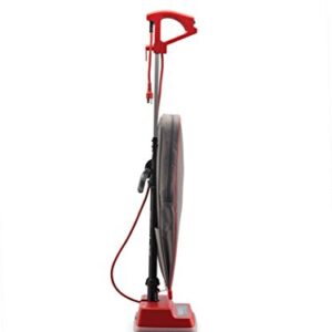 Oreck Commercial Professional Bagged Upright Vacuum Cleaner, for Carpets and Hard Floor, with High-Speed Double Helix Brush Roll, Scatter-Free Cleaning, U2000RB-1, Red/Gray