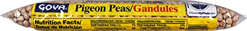 Goya Foods Pigeon Peas, Gandules, Dry, 16 Ounce (Pack of 24)