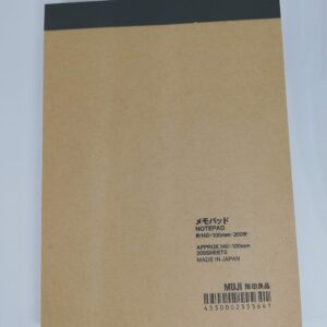 Muji Recycled Paper Memo Pad