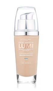 l'oreal paris true match lumi healthy luminous makeup, c3 creamy natural, 1 fl; oz.