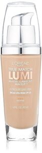 l'oreal paris true match lumi healthy luminous makeup, n5 true beige, 1 fl; oz.