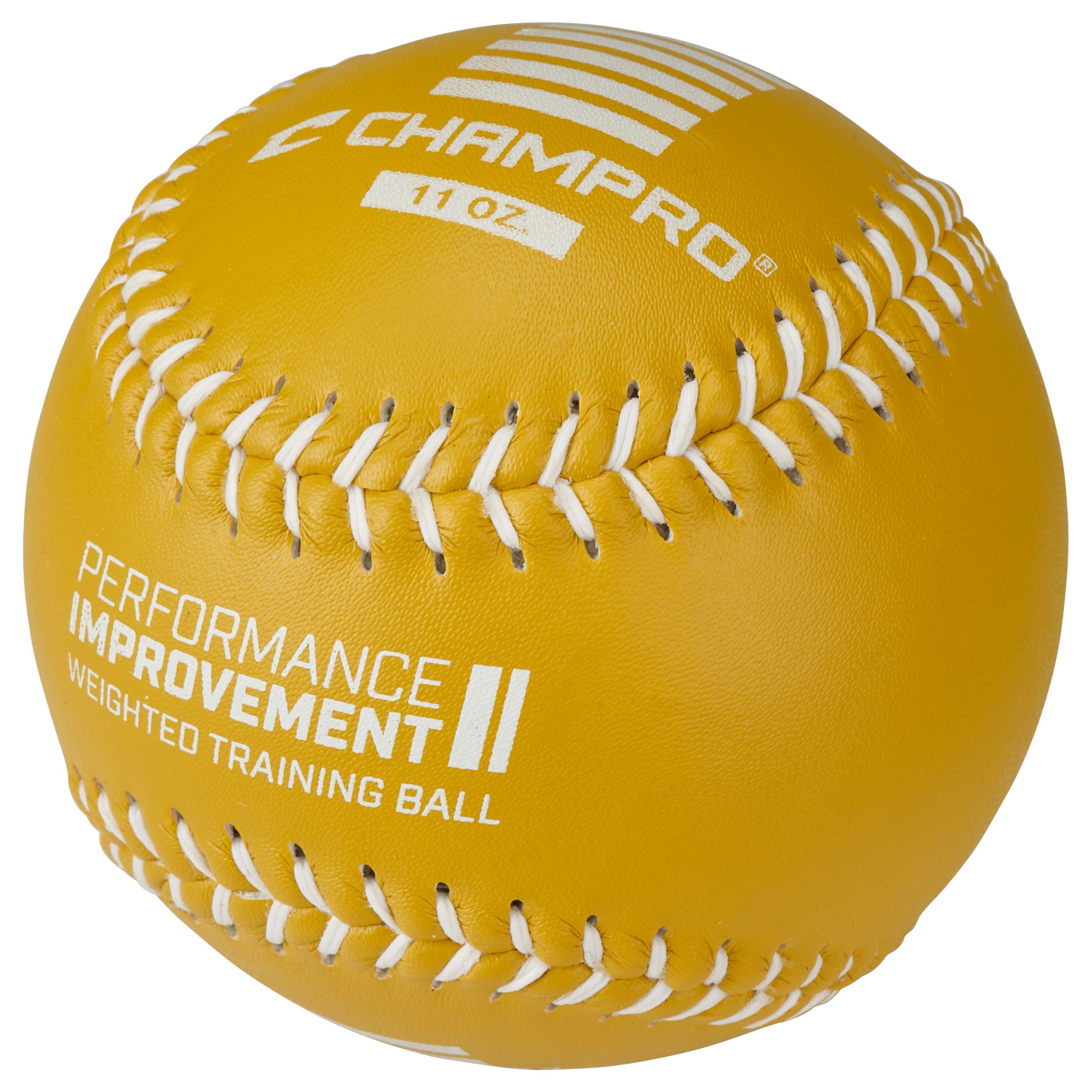 Champro Training Softball, Package (Yellow, 12-Inch/11-Ounce)