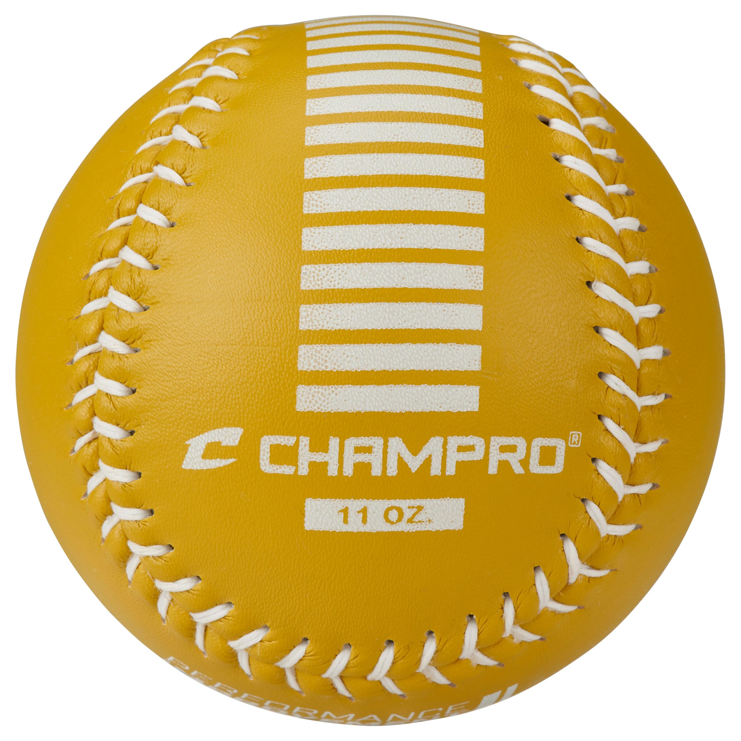 Champro Training Softball, Package (Yellow, 12-Inch/11-Ounce)