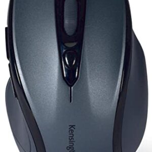 Kensington Pro Fit Mid-Size Wireless Mouse, Graphite Gray (K72423AM)