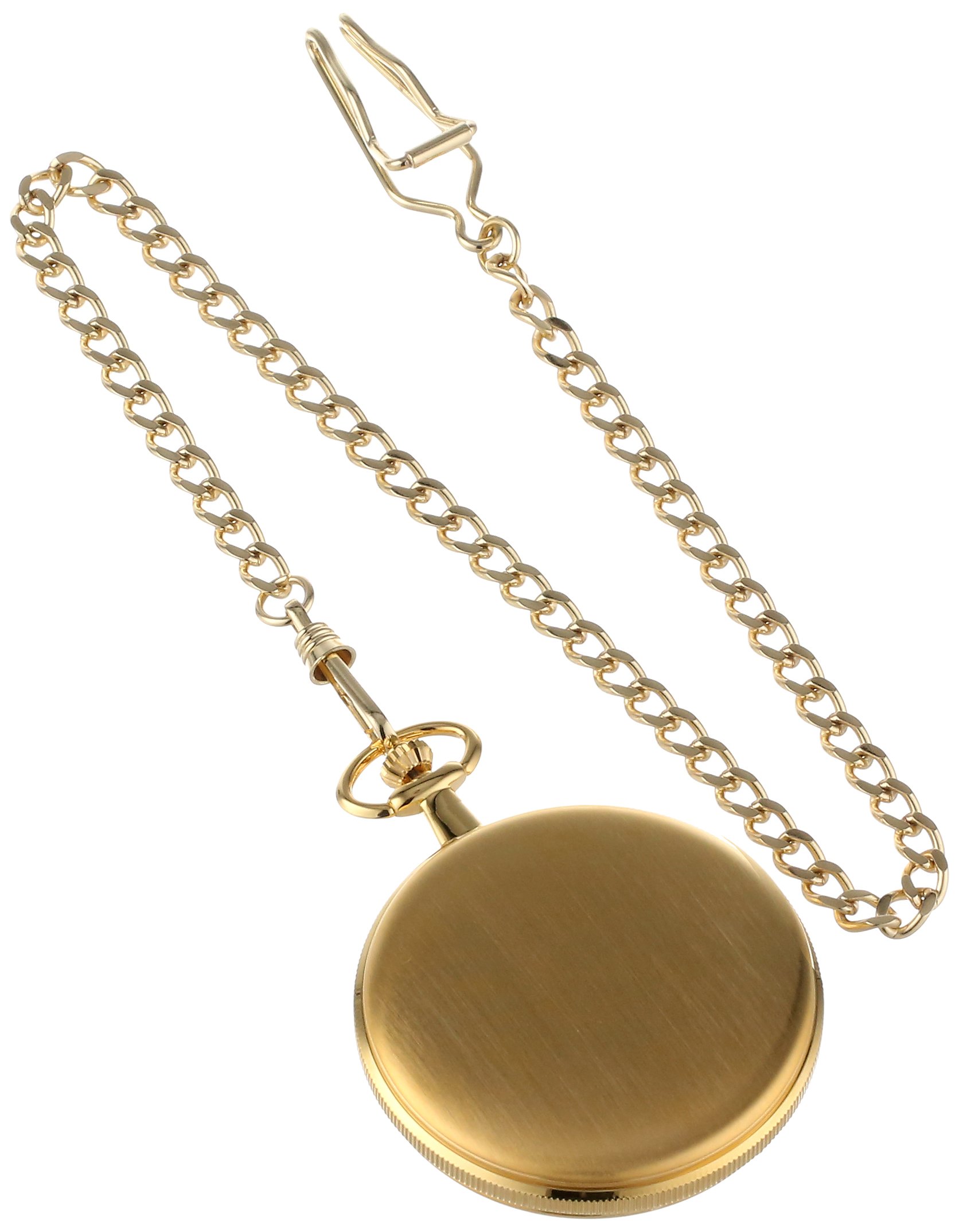 Charles-Hubert, Paris 3939 Classic Collection Gold Plated Brass Pocket Watch