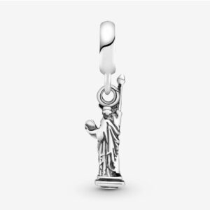 Pandora New York Statue of Liberty Dangle Charm Bracelet Charm Moments Bracelets - Stunning Women's Jewelry - Gift for Women in Your Life - Made with Sterling Silver