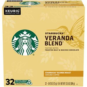 Starbucks Coffee Veranda blend single serve capsules for Keurig K-Cup pod brewers (96 Count)