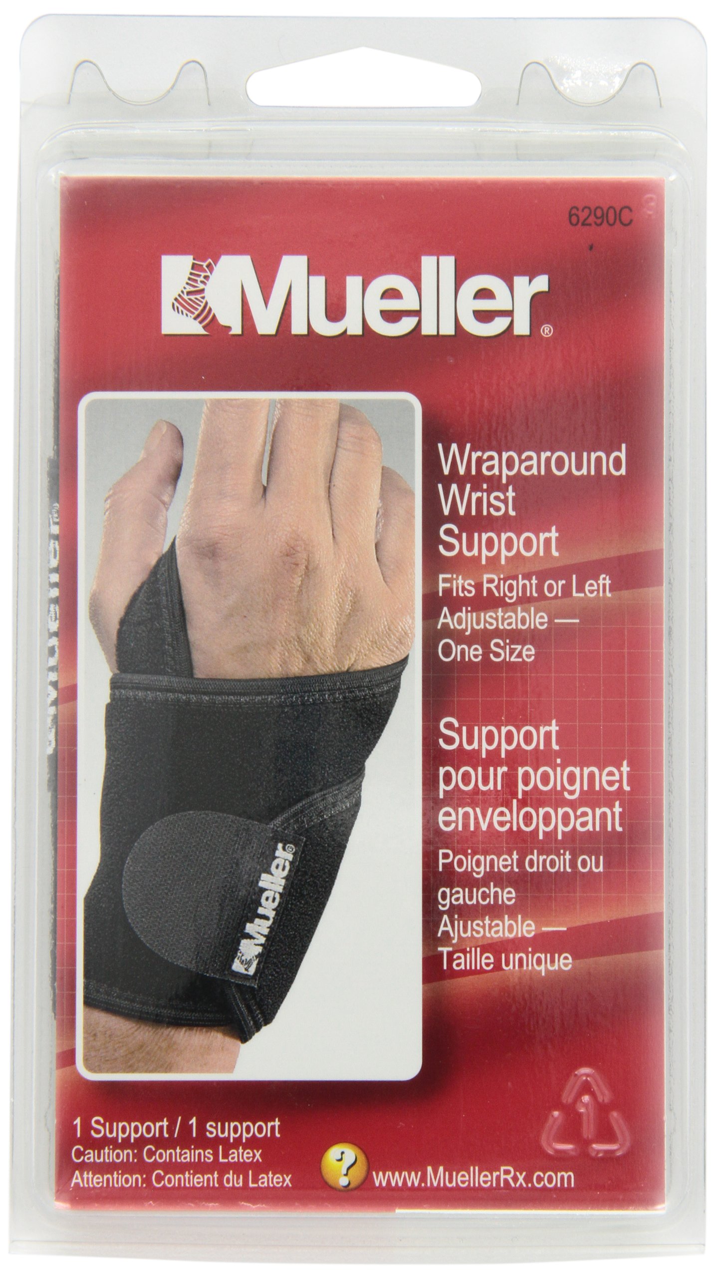 Mueller Sport Care Mueller Sport Care Adjustable Wrist Support Moderate, each