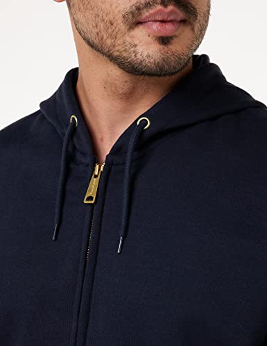 CarharttmensLoose Fit Midweight Full-Zip SweatshirtNew NavyX-Large