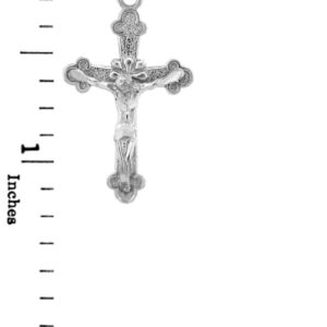 925 Sterling Silver Crucifix Pendant