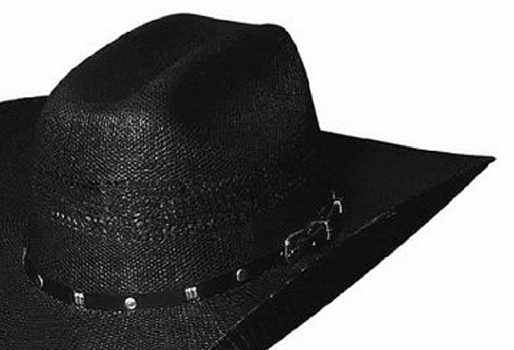 Bullhide Hats - BLACK ARROW - 20X BANGORA Straw Western Cowboy Hat