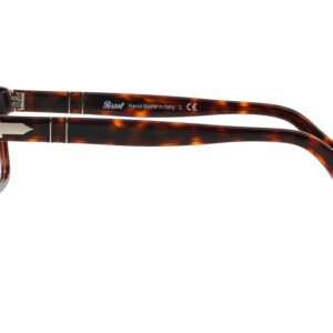 Persol PO3012V Square Prescription Eyewear Frames, Havana/Demo Lens, 54 mm