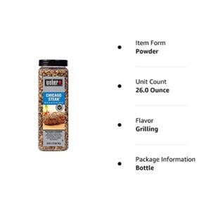 Weber Chicago Steak Seasoning 28 Oz