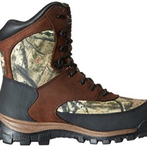 Rocky mens FQ0004755 Mid Calf Boot, Brown and Mossy Oak Break Up Infinity, 10.5 US