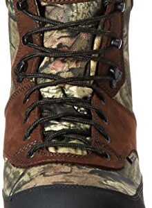 Rocky mens FQ0004755 Mid Calf Boot, Brown and Mossy Oak Break Up Infinity, 10.5 US