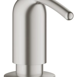 GROHE 40553DC0 Zedra Soap/Lotion Dispenser, Super Steel