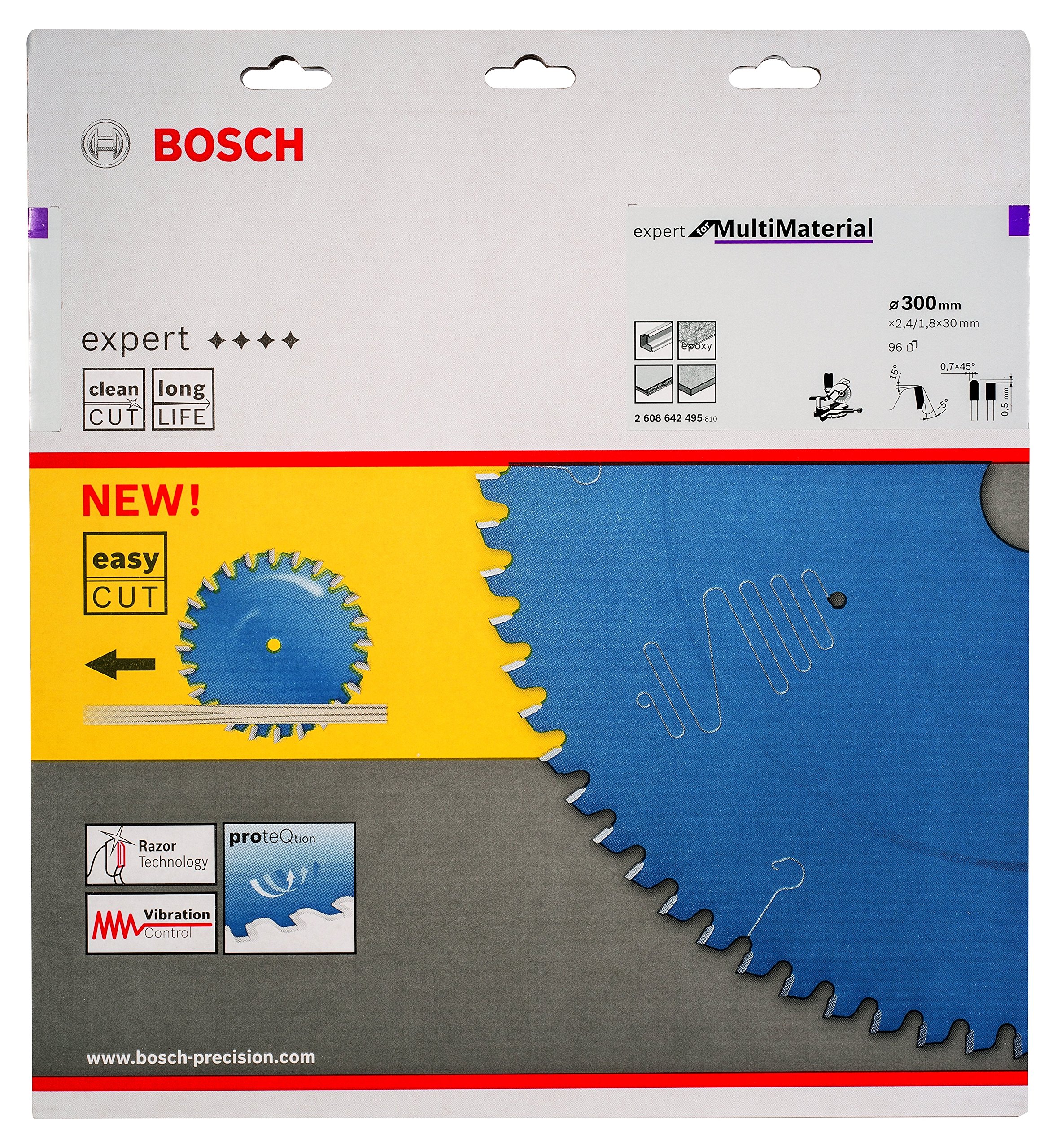 Bosch 2329907 Table Saw Blade, Blue