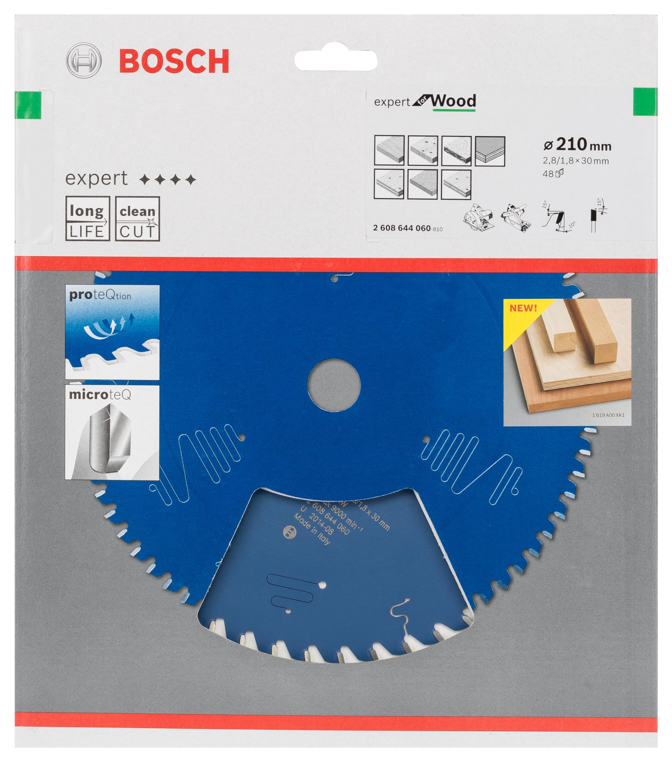 Bosch 2330017 Circular Saw Blade, Blue