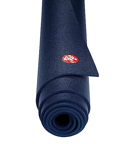 Manduka 112011110 Prolite Yoga and Pilates Mat, Midnight, 79" x 24"