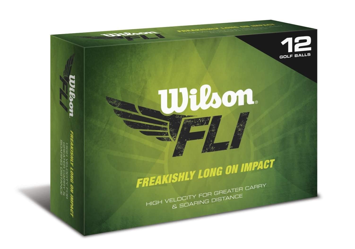 WILSON Staff F.L.I. Golf Balls (Pack of 12) White