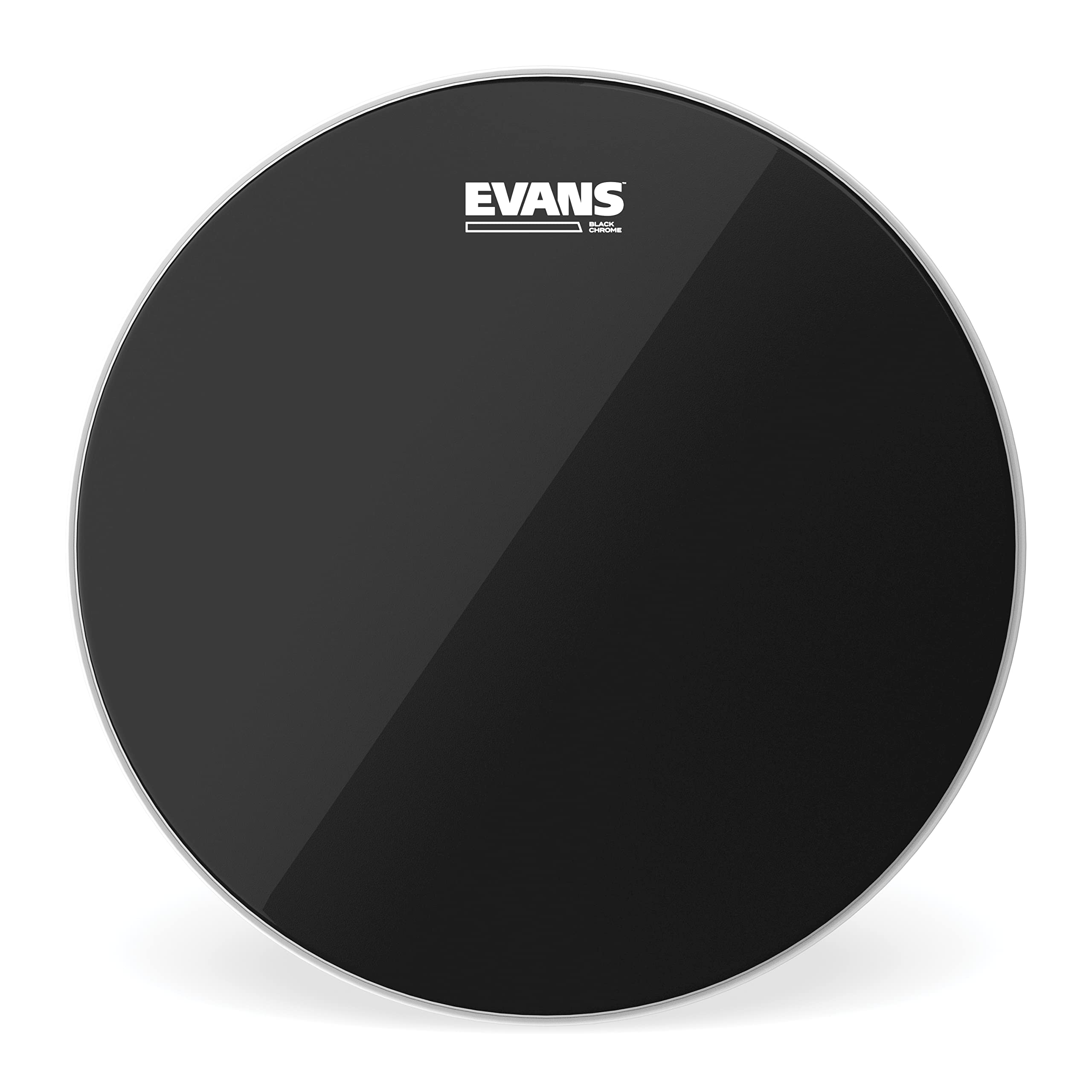 Evans Drum Heads - Black Chrome Tom Drumhead, 13 Inch