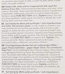 Biotherm Pure-Fect Pure Skin Effect Hydrating Gel Normal to Oily Skin for Unisex, 1.7 Ounce