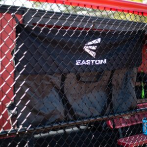 Easton | TEAM HANGING HELMET BAG | Holds 12 Baseball / Softball Helmets | Includes 3 Fence Hooks + Travel Straps