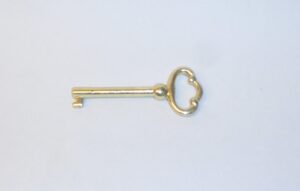 grandfather clock door key for howard miller, ridgeway, sligh, emporer, pearl, seth thomas, and trend