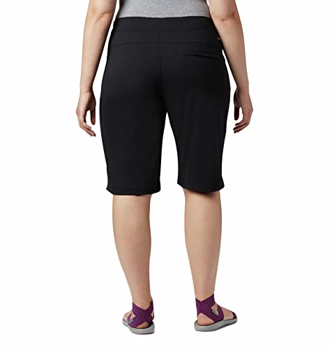 Columbia Women's Anytime Outdoor Long Short Shorts, black, 10x13