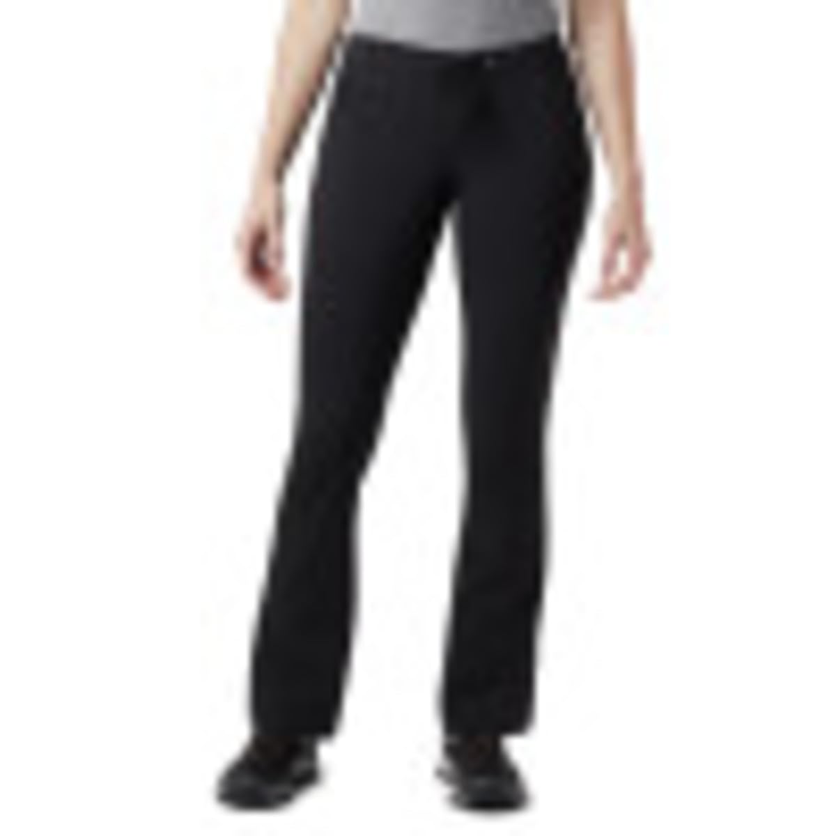 Columbia Women's Anytime Outdoor Boot Cut Pant, Black, 14