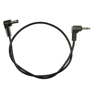 voodoo lab cable 3.5mm mini plug positive tip right-right 18"