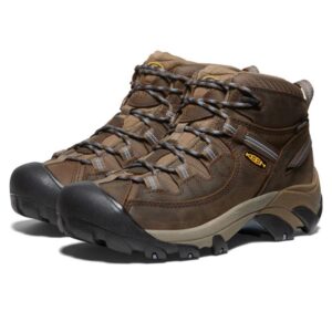 keen targhee ii mid for women (spring) 7.5 slate black/flint stone