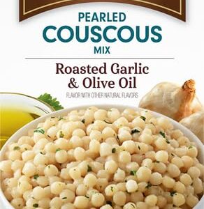 Near East Pearled Couscous Roasted Garlic & Olive Oil, 4.7 Oz