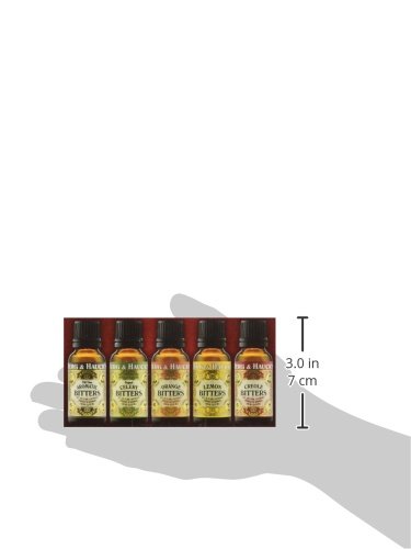 Berg & Hauck's Cocktail Bitters Sampler Set - Pack of 5