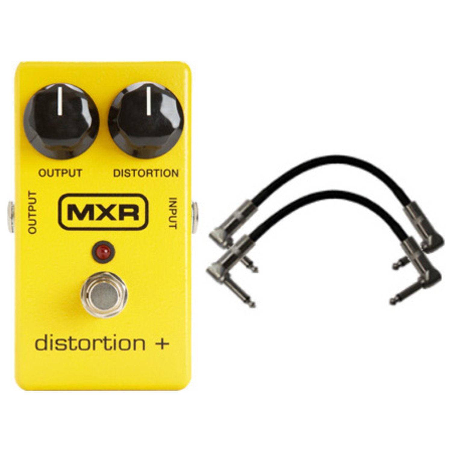 MXR M104 Distortion Pedal w/ Patch Cables