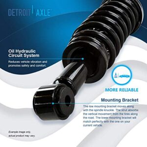 Detroit Axle - 2 Front Struts for 2004-2008 Ford F-150, 06-08 Lincoln Mark LT Complete Struts with Coil Spring 2005 2006 2007 Replacement Quick Install Ready Struts Shocks Assembly