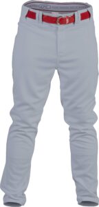 rawlings pro 150 series game/practice baseball pant | youth x-large | grey| relaxed fit