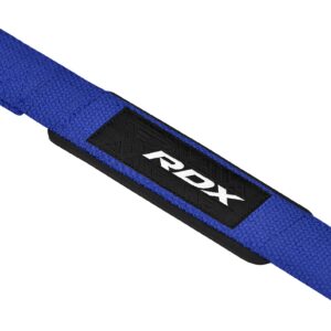 RDX Lifting Wrist Straps for Weightlifting, 5MM Neoprene Padded Anti Slip 60CM Hand Bar Support Grips, Strength Training Equipment Heavy Duty Workout Bodybuilding Powerlifting Gym Fitness, Men Women